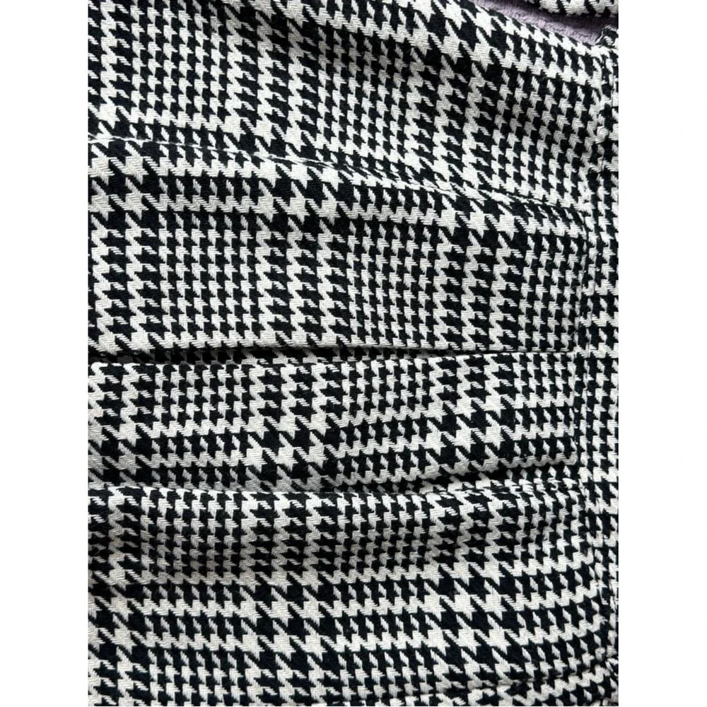 Candie's Houndstooth Coat Jacket Small Black White Academia Preppy - Picture 5 of 5